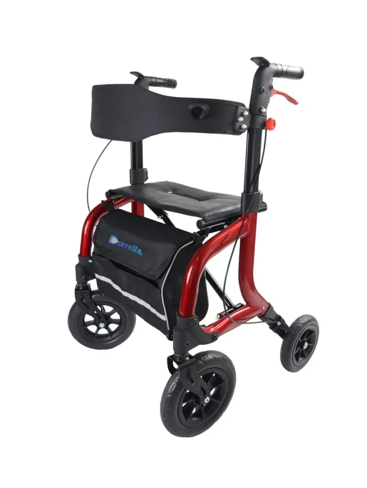 Drive Euro-Style Tall Aluminum Four Wheel Rollator