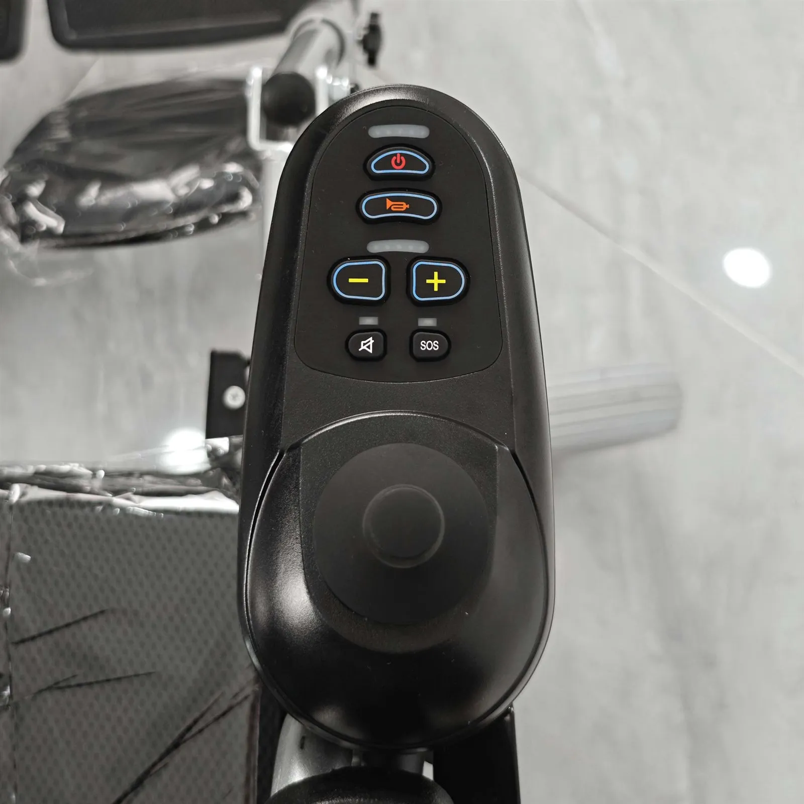 Foldable electric wheelchair contral Foldable electric wheelchair contral